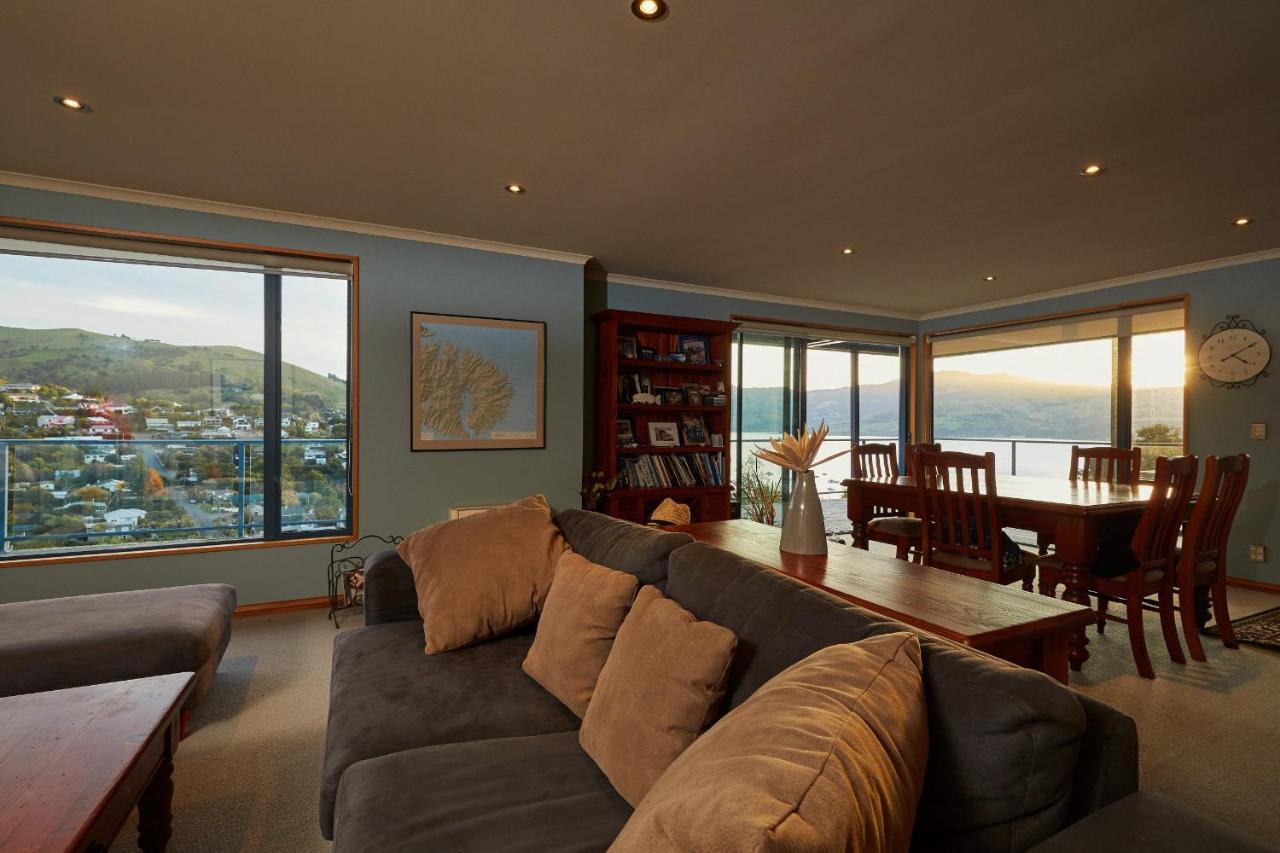 Akaroa Holiday Home Spacious And Quite With Stunning Harbour Views And Close To Town Exteriér fotografie